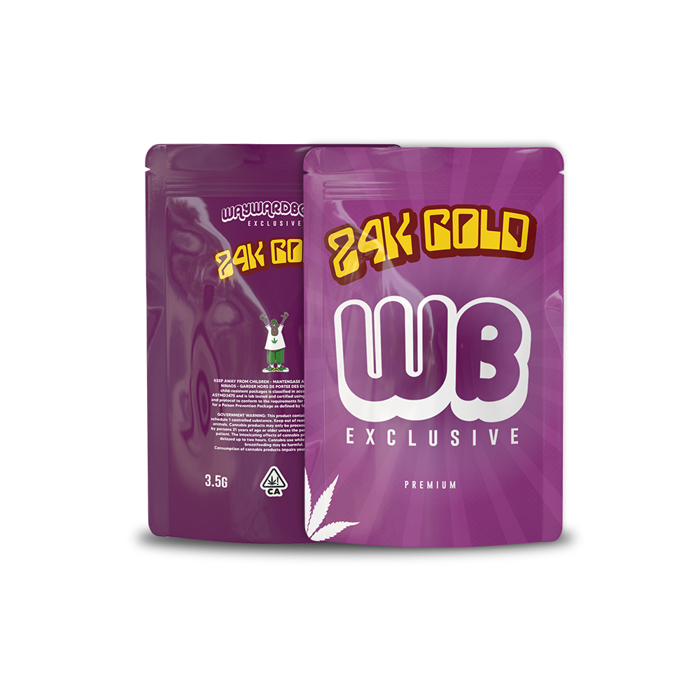 24K Gold Kush Premium 1 24k gold kush packs