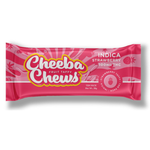 Cheeba chew strawberry Indica 100mg