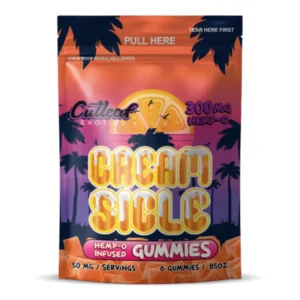 Cutleaf Creamsicle Exotics Hemp-O Gummies 300mg