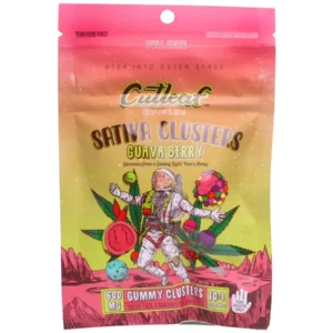 Cutleaf Guava Berry Sativa Gummy Clusters 600mg