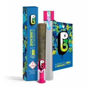 P3 infused preroll blueberry ak limeade