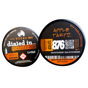 Dialed in gummy assorted 100mg