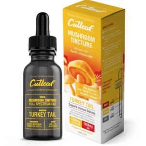 Turkey Tail Pineapple Cutleaf Mushroom CBD Tinctures