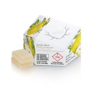 Wyld pear cbg gummies 1:1 100mg