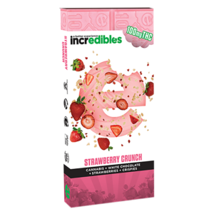Incredibles strawberry crunch bar 100mg