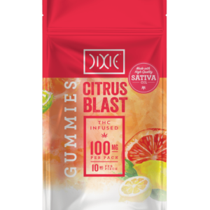Dixie gummies citrus blast 100mg