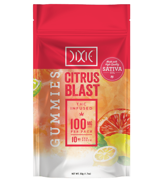 Dixie gummies citrus blast 100mg 1 Dixie gummies citrus blast 100mg