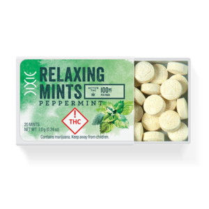 Dixie mints peppermint relaxing 100mg