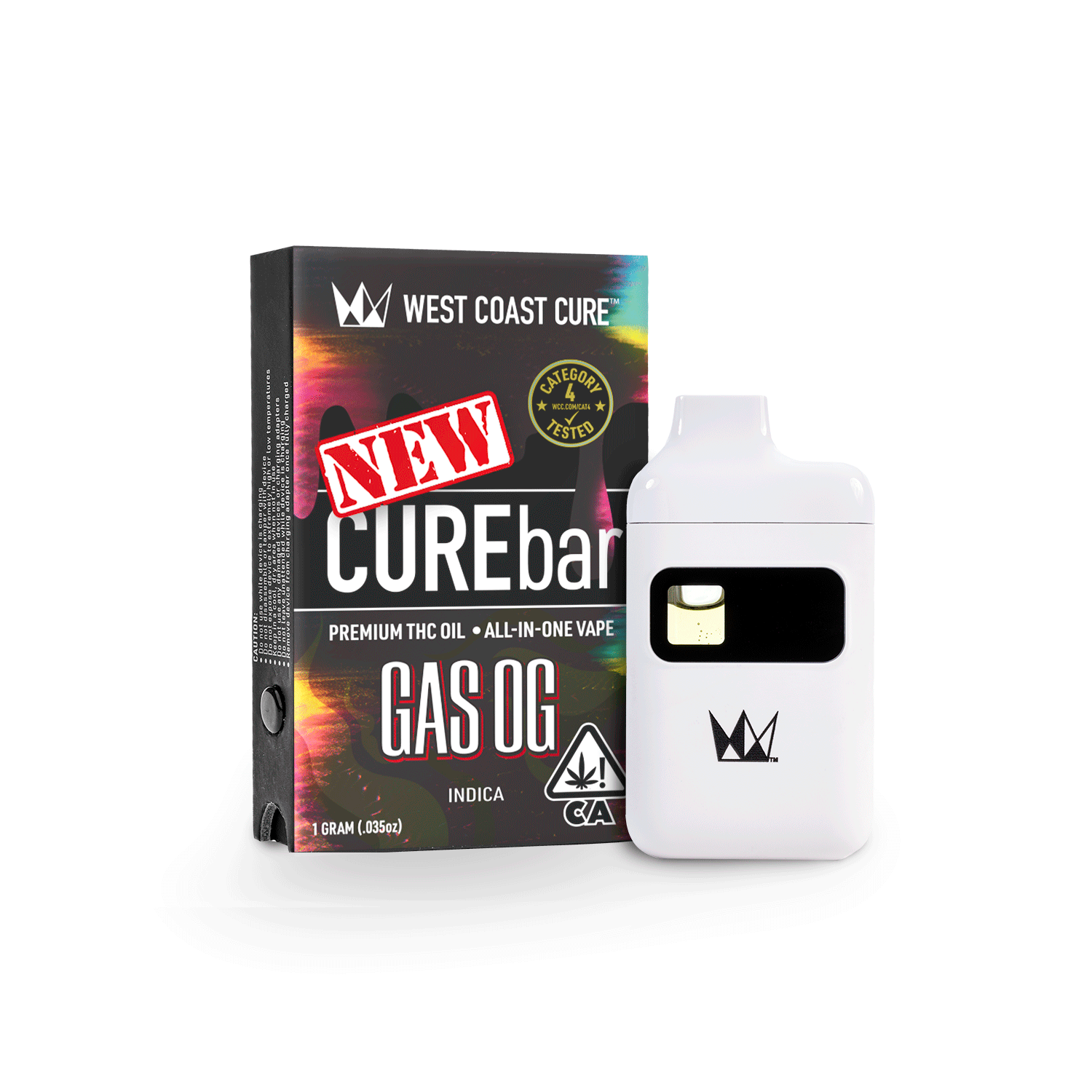 Gas OG CUREbar 1 Gas OG CUREbar