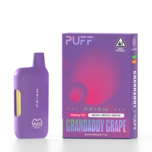 PUFF Delta Granddaddy Grape 3g PRISM