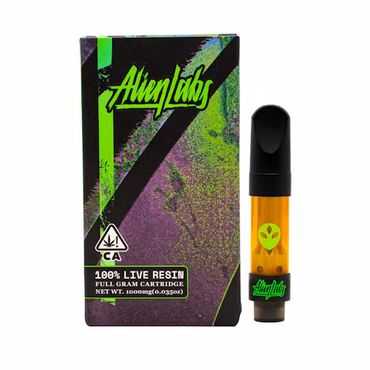 Alien Labs Biskanté x Atomic Apple Live Resin 510 Cartridge 1g 1 Alien Labs Biskanté x Atomic Apple Live Resin 510 Cartridge 1g