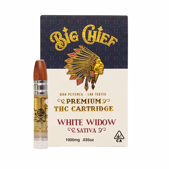 White Widow 1g THC Cartridge 1 White Widow 1g THC Cartridge