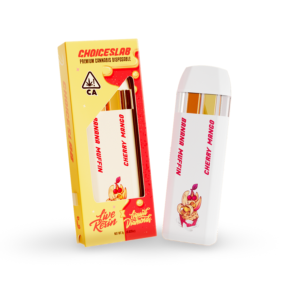 ChoicesLab Banana Muffin x Cherry Mango 1 ChoicesLab Banana Muffin x Cherry Mango