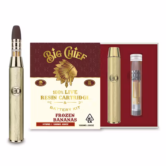 Big Chief Frozen Bananas Live Resin 1 Big Chief Frozen Bananas Live Resin