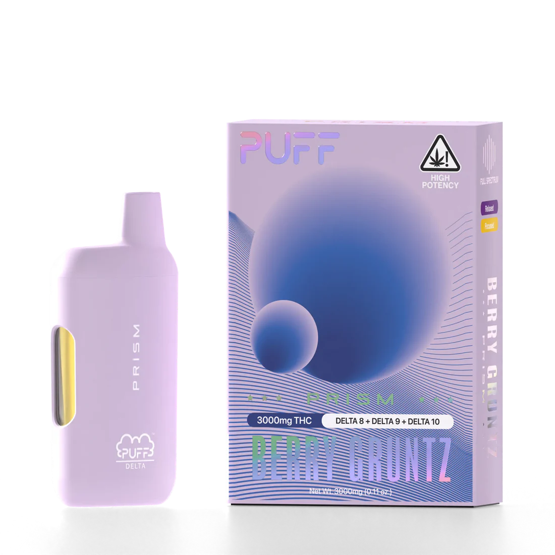 PUFF Delta Berry Gruntz 3g PRISM 1 PD SP Berry