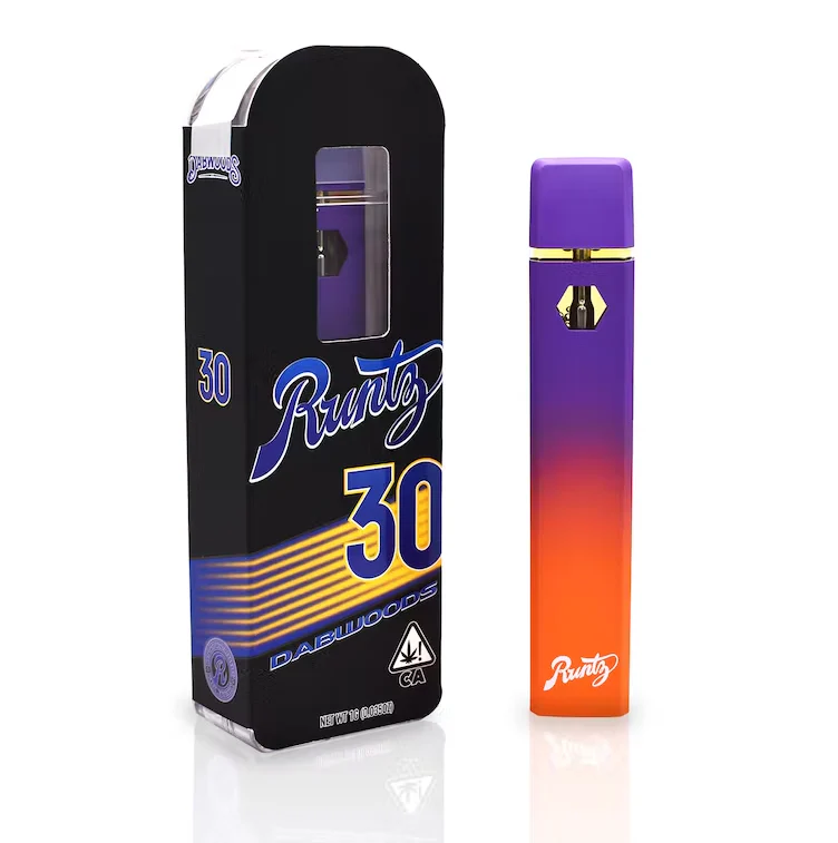 Dabwoods x Runtz 1 Gram Disposable Vape - #30 Yuzu Souffle 1 Screenshot2023 03