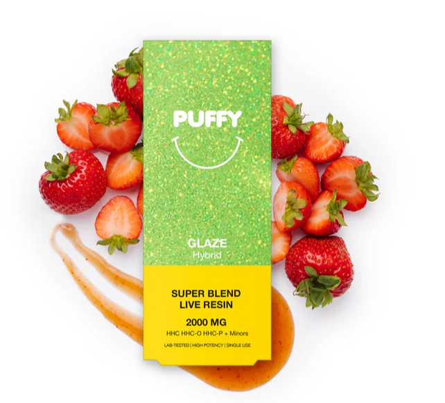 Puff HHC 2000mg - Glaze 🍓 1 glaze