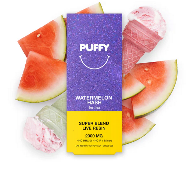 Puff HHC 2000mg - Watermelon Hash 🍉 2 hash