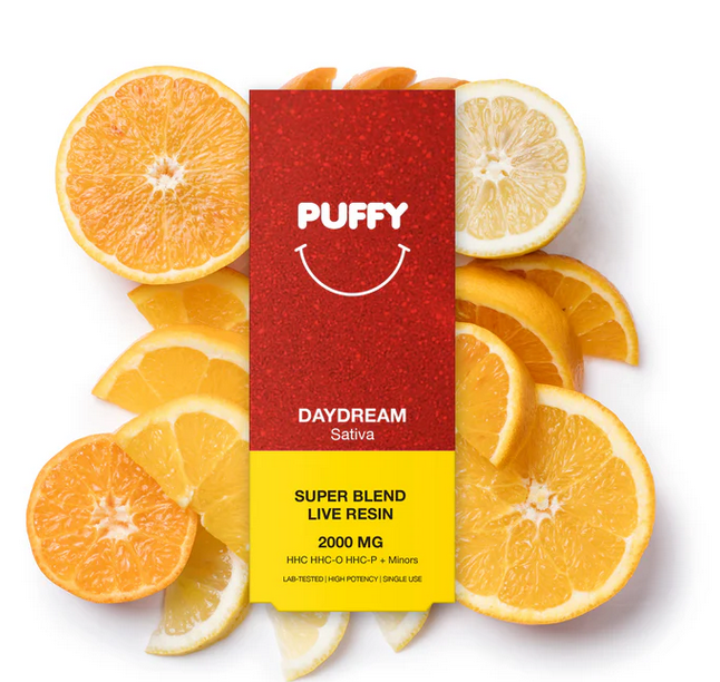 Puff HHC 2000mg - Daydream 🌞 2 plr